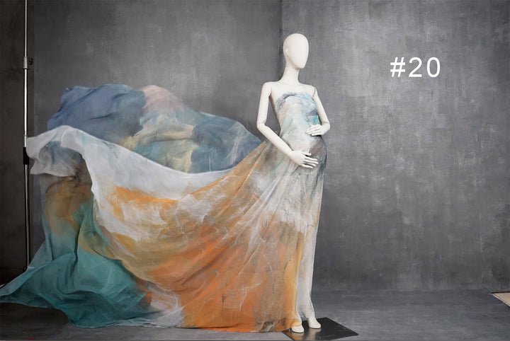 Chiffon with Graphics (8 yards)