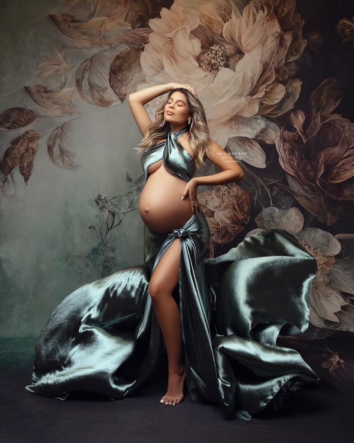 Satin Fabric with Boob Wrap Bundle