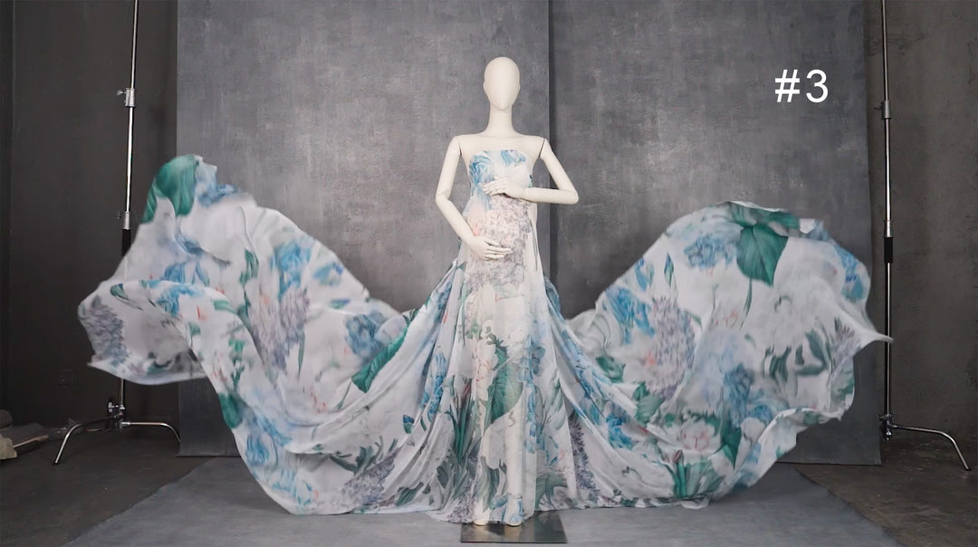 Chiffon with Graphics (8 yards)