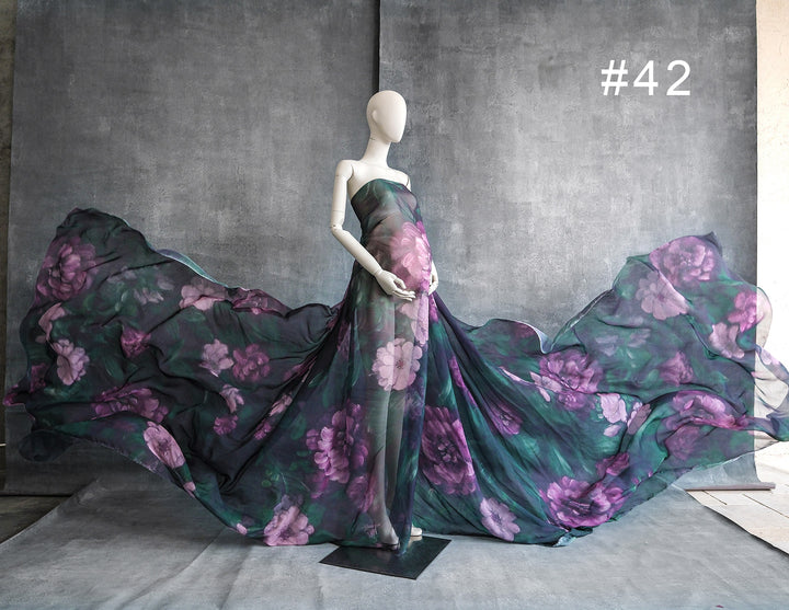 Chiffon with Graphics (5 yards)
