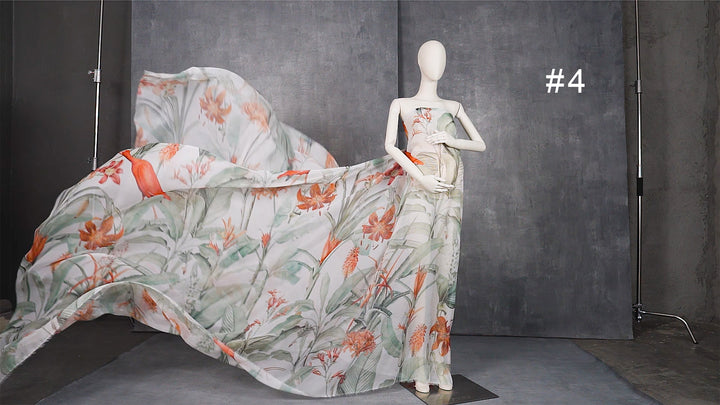 Chiffon with Graphics (8 yards)