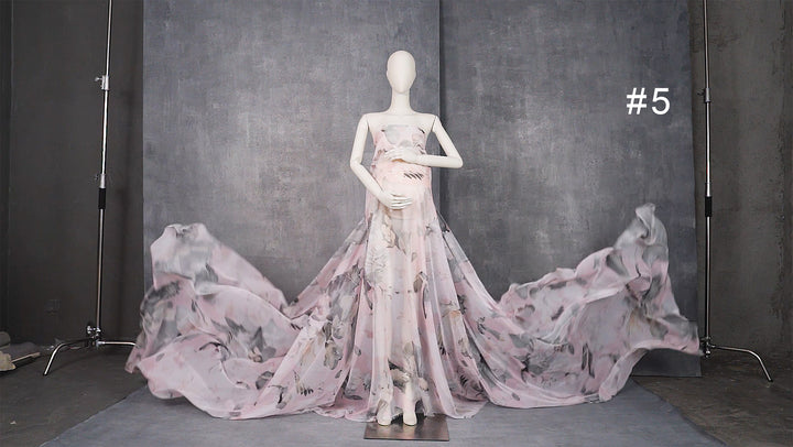 Chiffon with Graphics (5 yards)