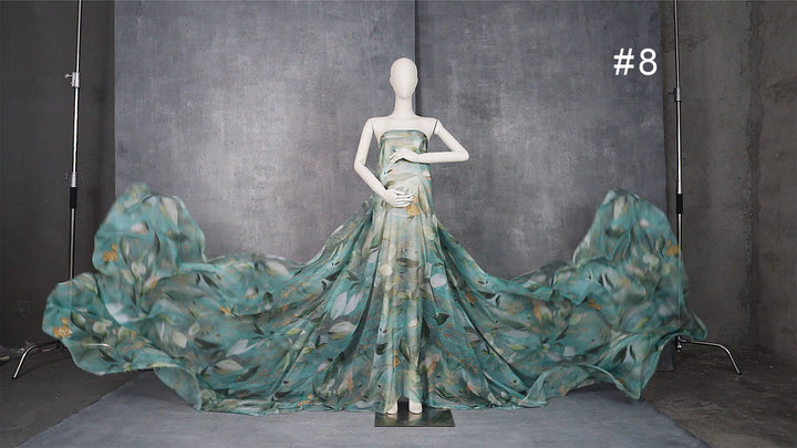 Chiffon with Graphics (5 yards)