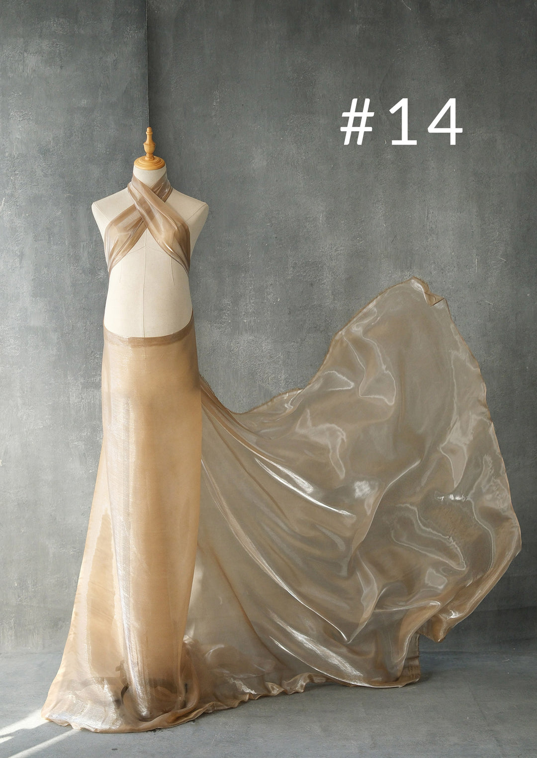 Aura Organza Set- Shiny Organza 5 yards