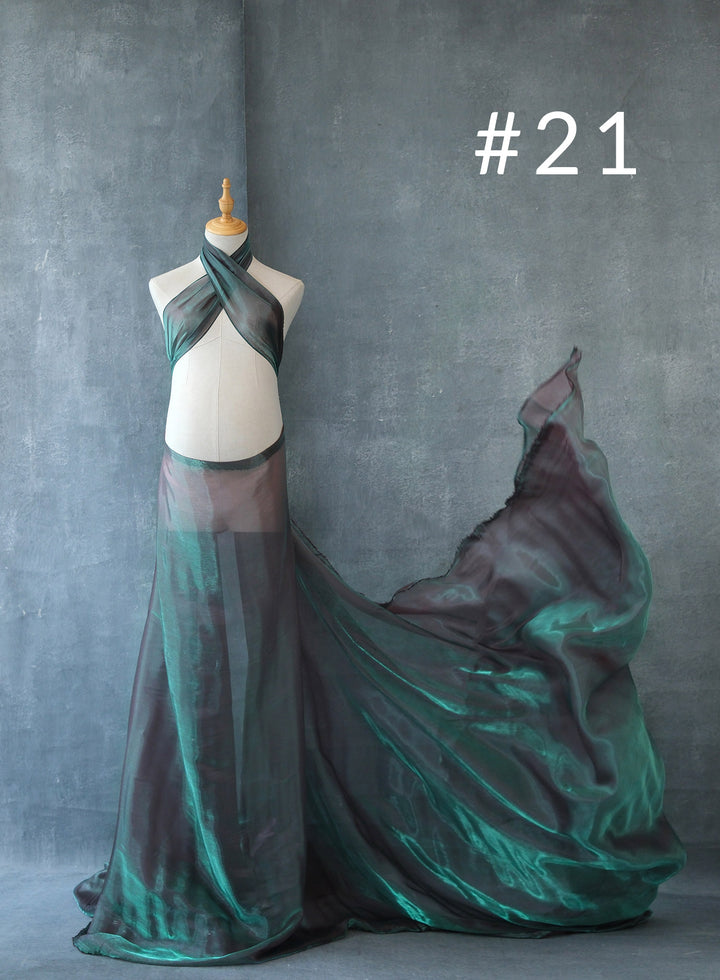 Aura Organza Set- Shiny Organza 5 yards