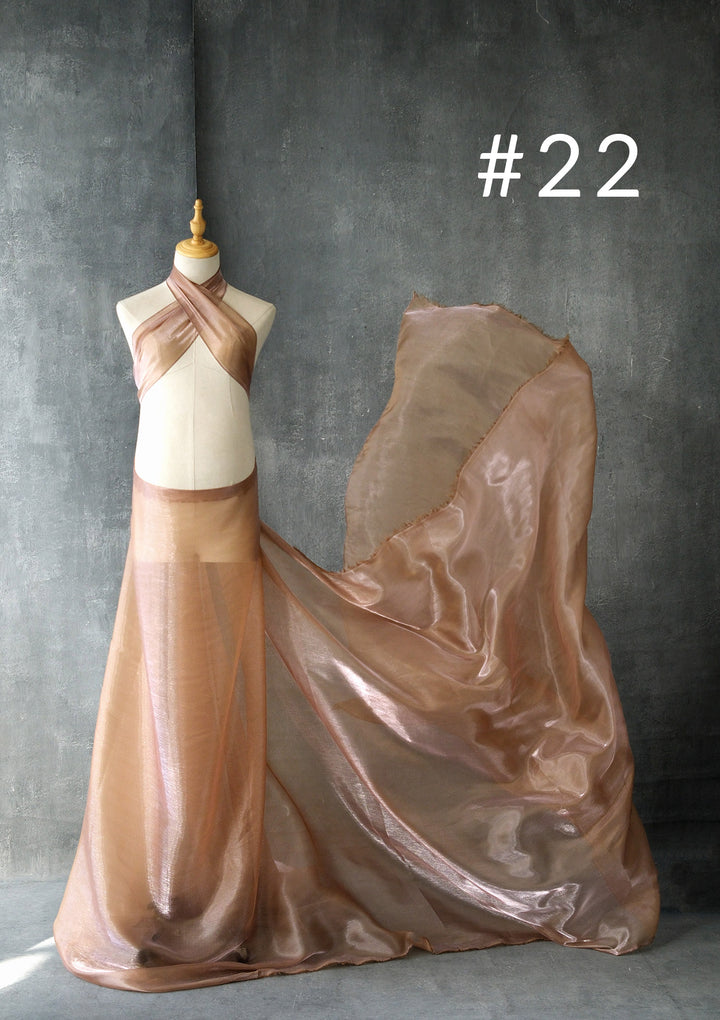 Aura Organza Set- Shiny Organza 5 yards