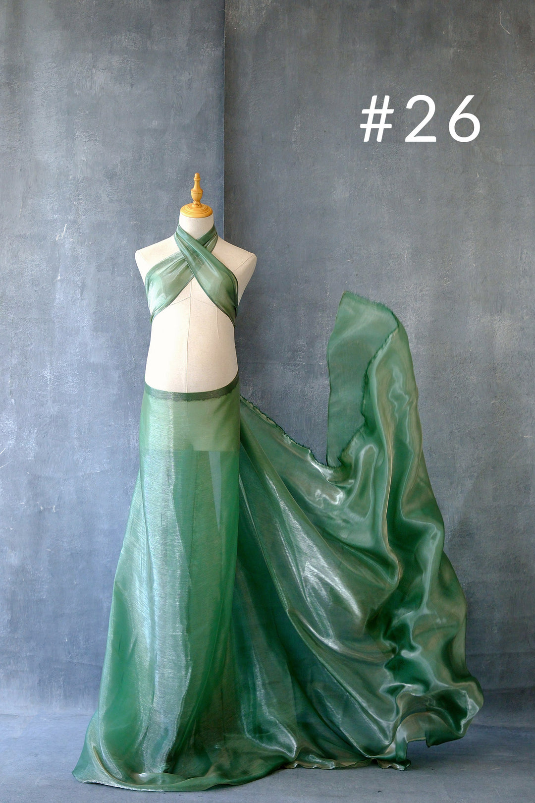 Aura Organza Set- Shiny Organza 5 yards