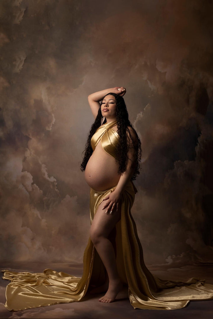 Satin Fabric with Boob Wrap Bundle