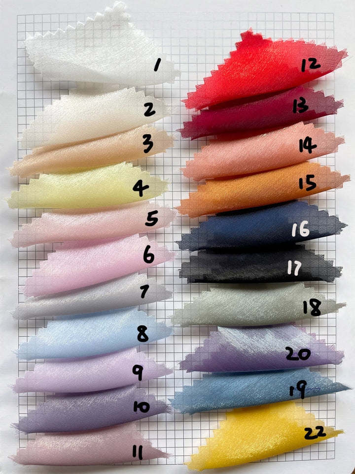 Lumiere Organza - Shiny Organza 5 yards