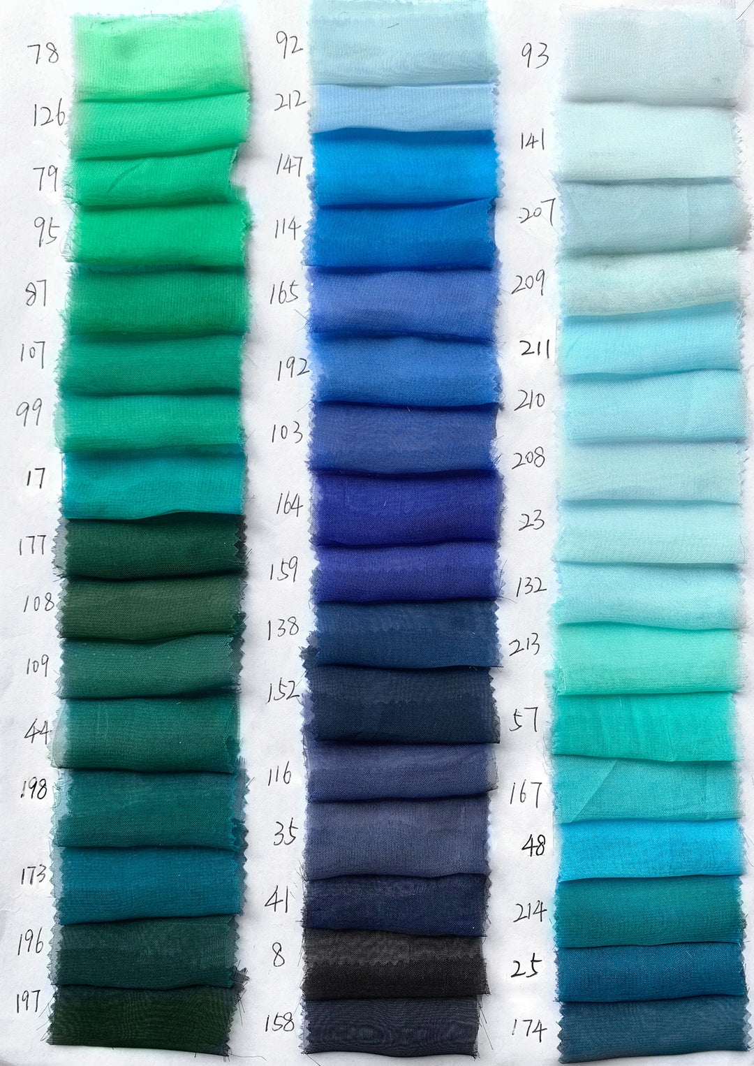 Chiffon (5 -8 yards)