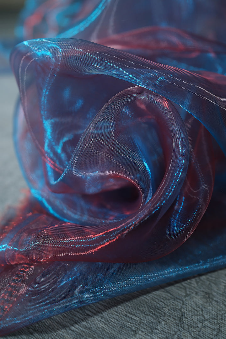 Noir Organza - Shiny Sheer Organza 8 yards