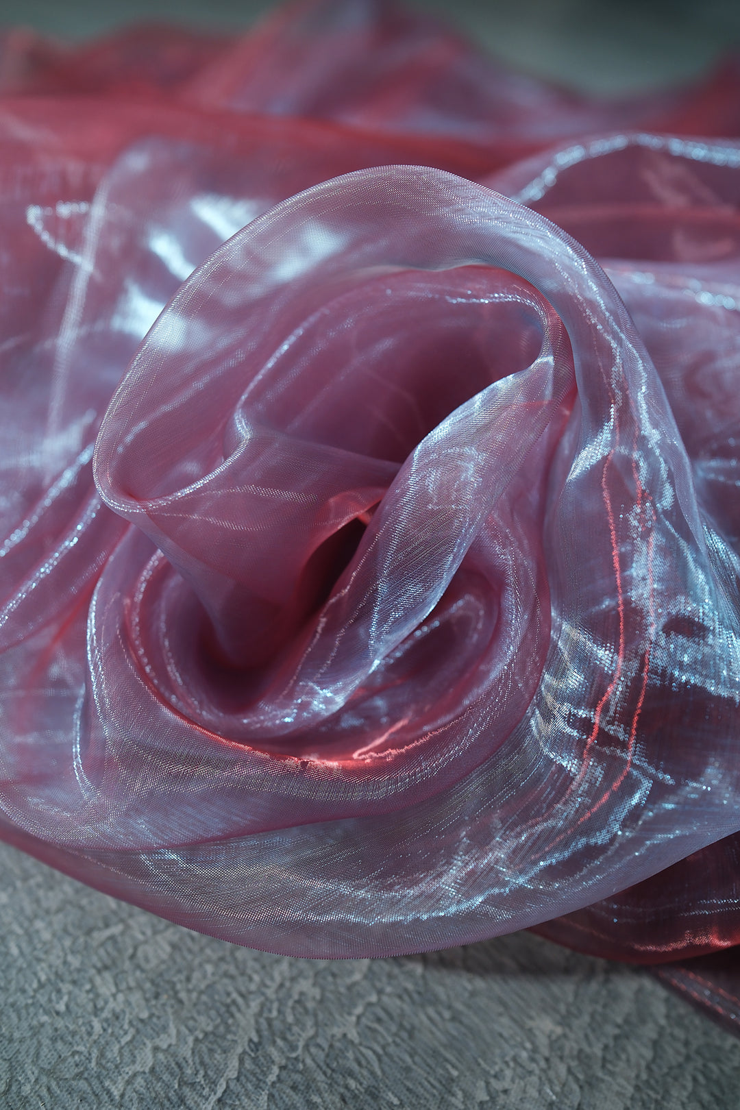 Noir Organza - Shiny Sheer Organza 8 yards