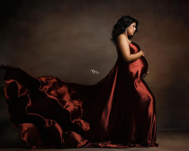Satin Fabric with Boob Wrap Bundle