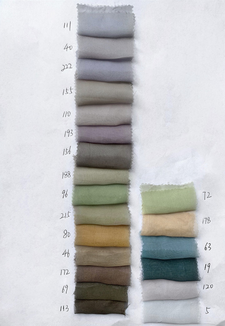 Chiffon (5 -8 yards)
