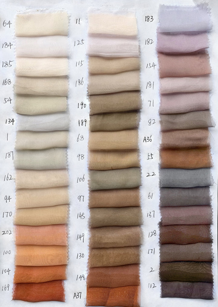 Chiffon (5 -8 yards)