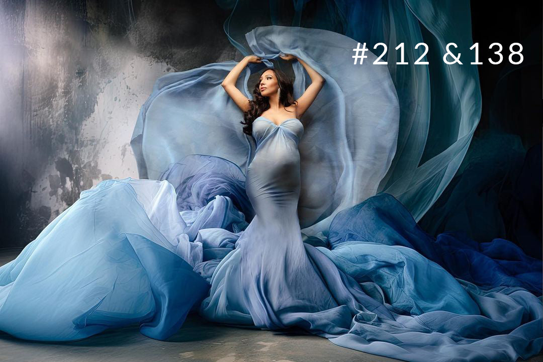 Chiffon (5 yards each) - 25 Piece Bundle Set