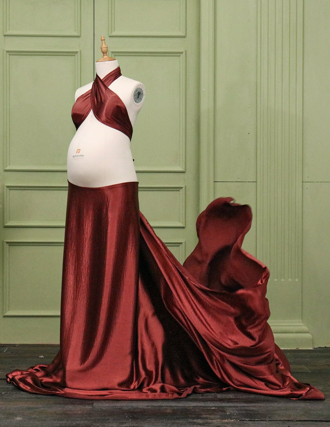 Satin Fabric with Boob Wrap Bundle