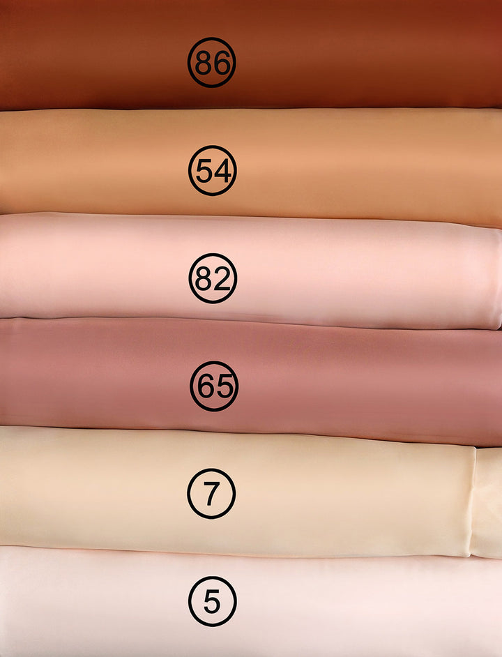 4 Piece Bundle - Satin Chiffon Fabric with 2 Boob Wrap & Belt