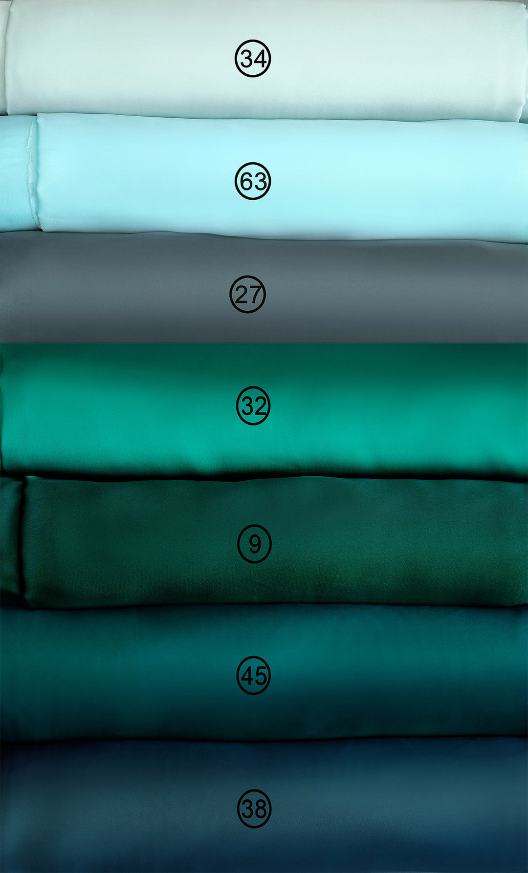 4 Piece Bundle - Satin Chiffon Fabric with 2 Boob Wrap & Belt