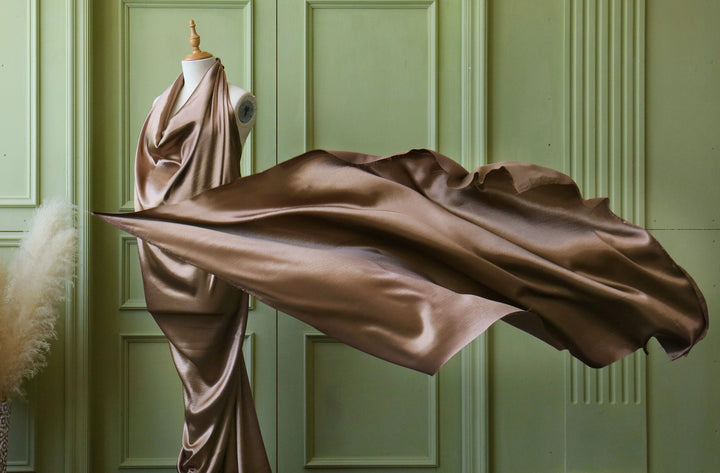 Satin Fabric with Boob Wrap Bundle