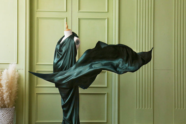 Satin Fabric with Boob Wrap Bundle