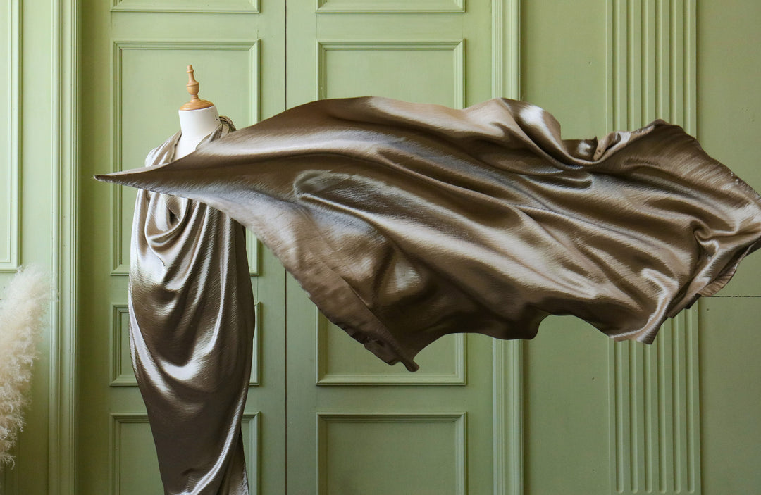 Satin Fabric with Boob Wrap Bundle