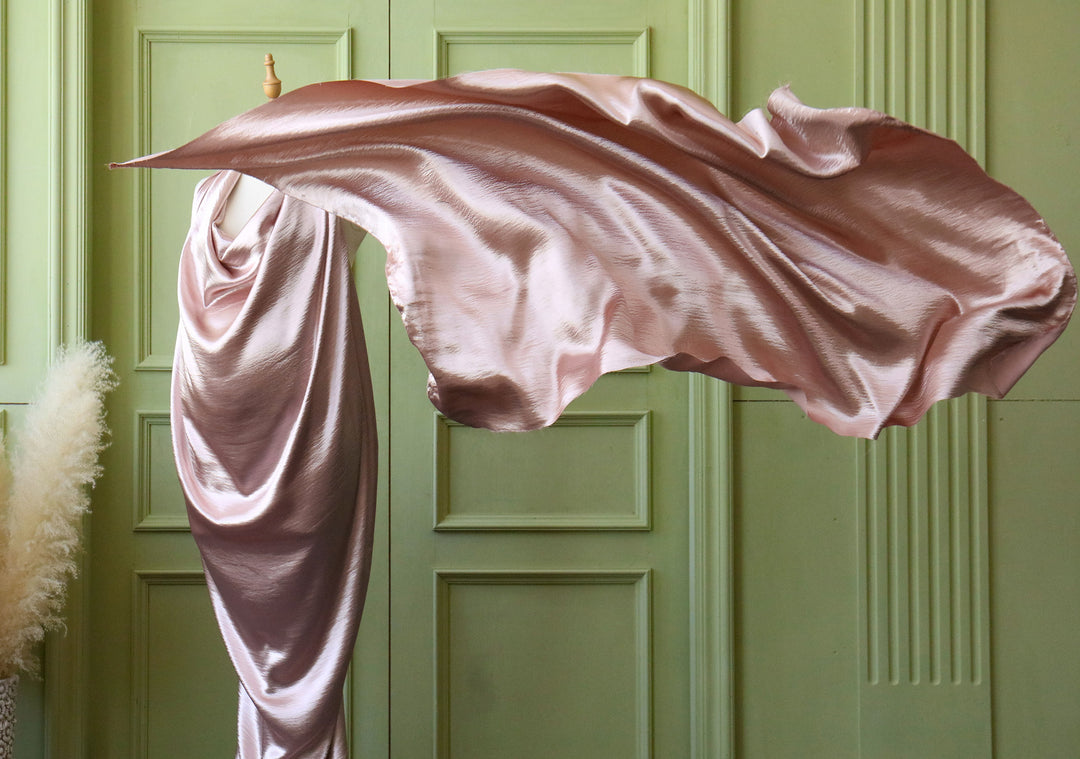 Satin Fabric with Boob Wrap Bundle