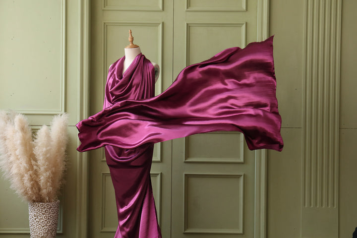 Satin Fabric with Boob Wrap Bundle