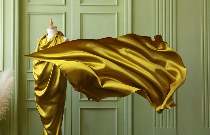 Satin Fabric with Boob Wrap Bundle