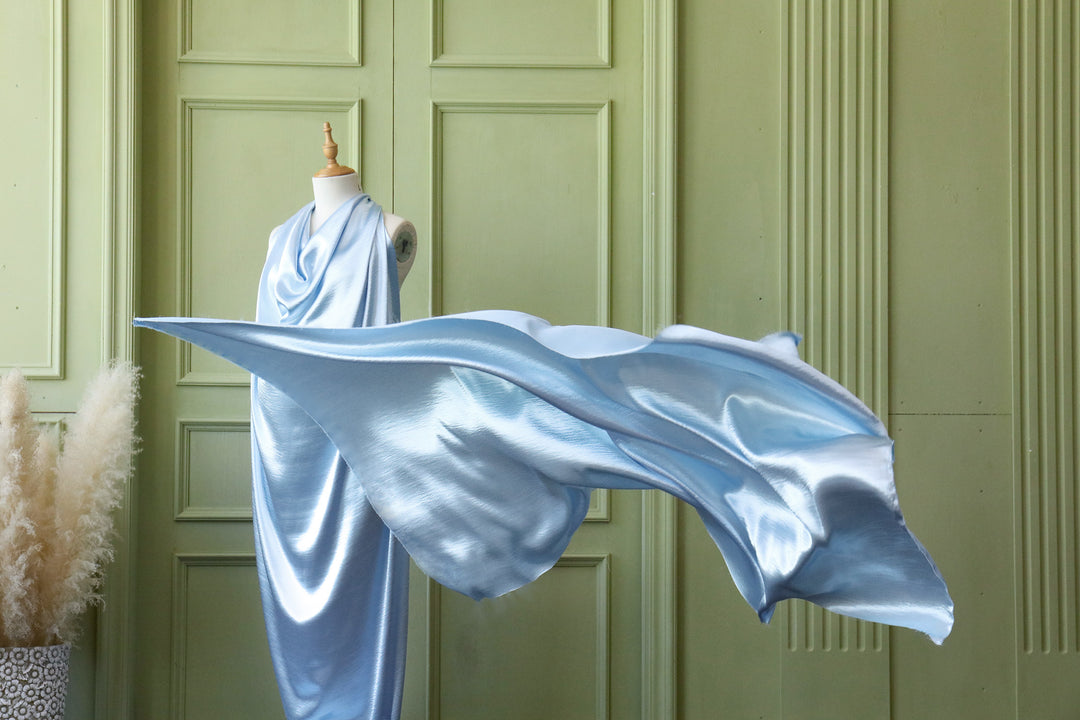 Satin Fabric with Boob Wrap Bundle