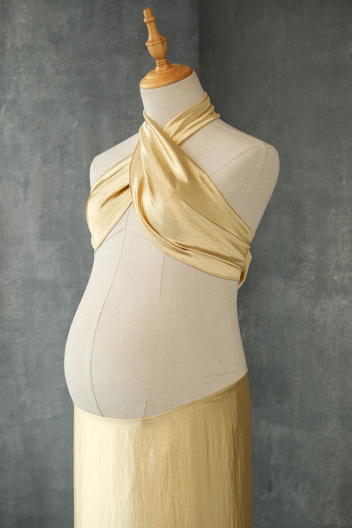 Satin Fabric with Boob Wrap Bundle