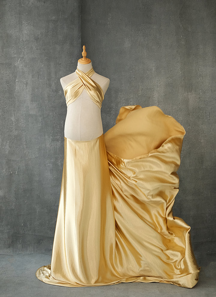 Satin Fabric with Boob Wrap Bundle